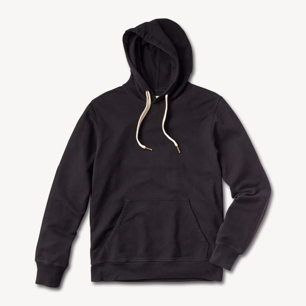 Buck Mason Men's Black Hoodie (xs)